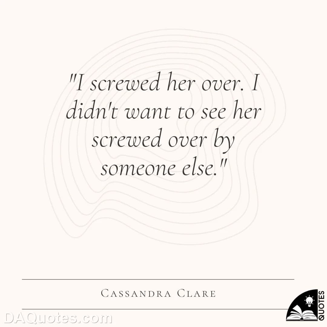 cassandra clare Quotes Broken Heart