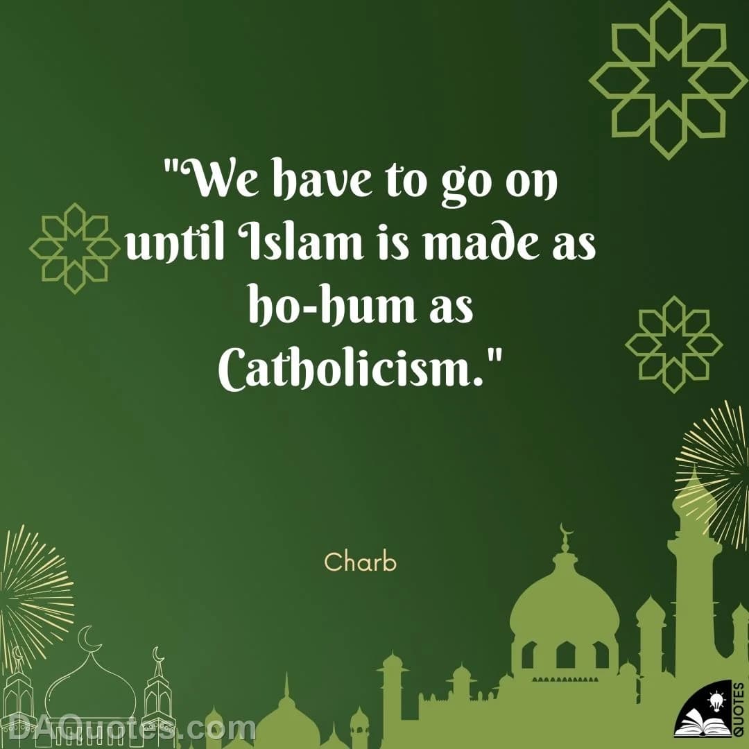 charb Quotes Islam,Catholicism