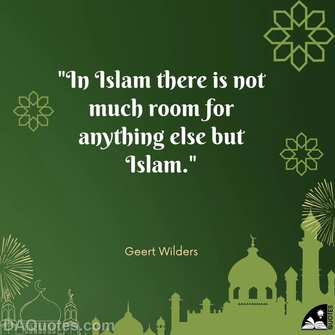 geert wilders Quotes Islam
