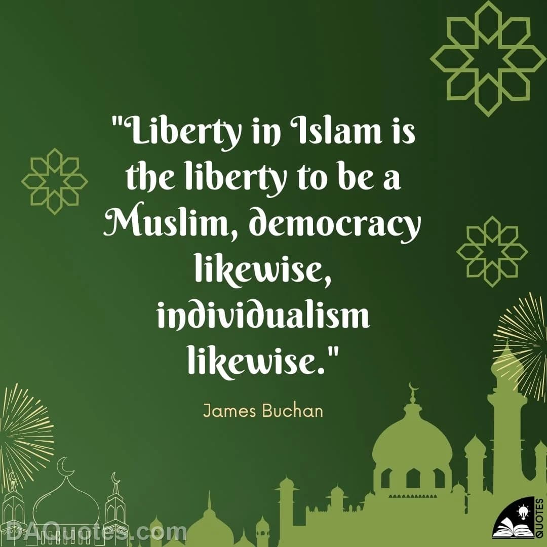 james buchan Quotes Islam,Individualism