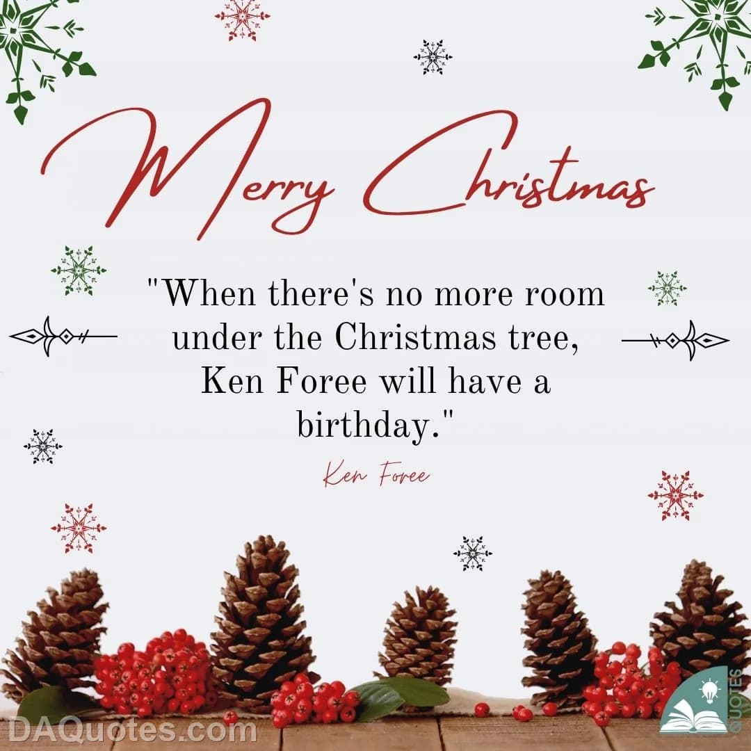 ken foree Quotes Christmas Tree