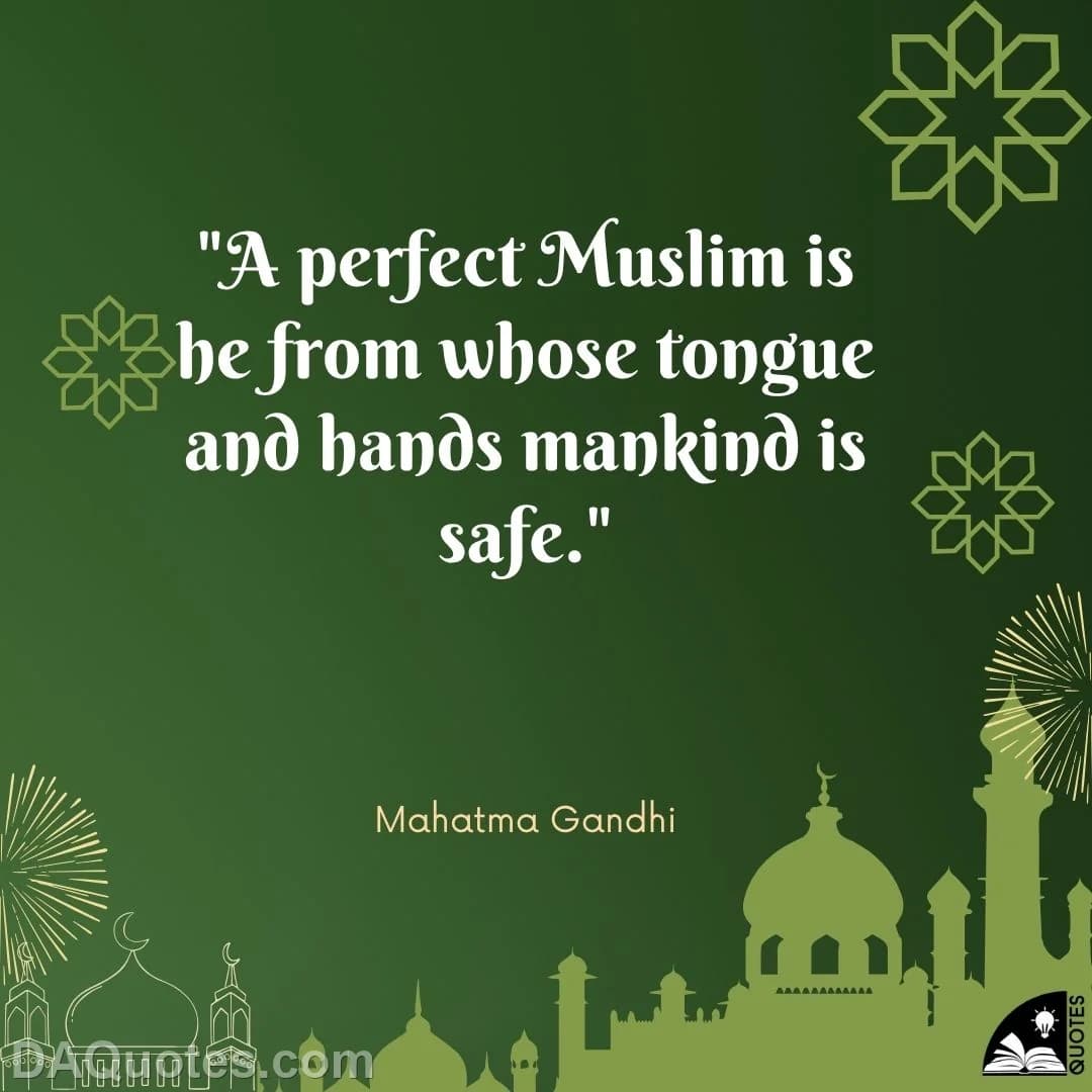 mahatma gandhi Quotes Islam,Safe