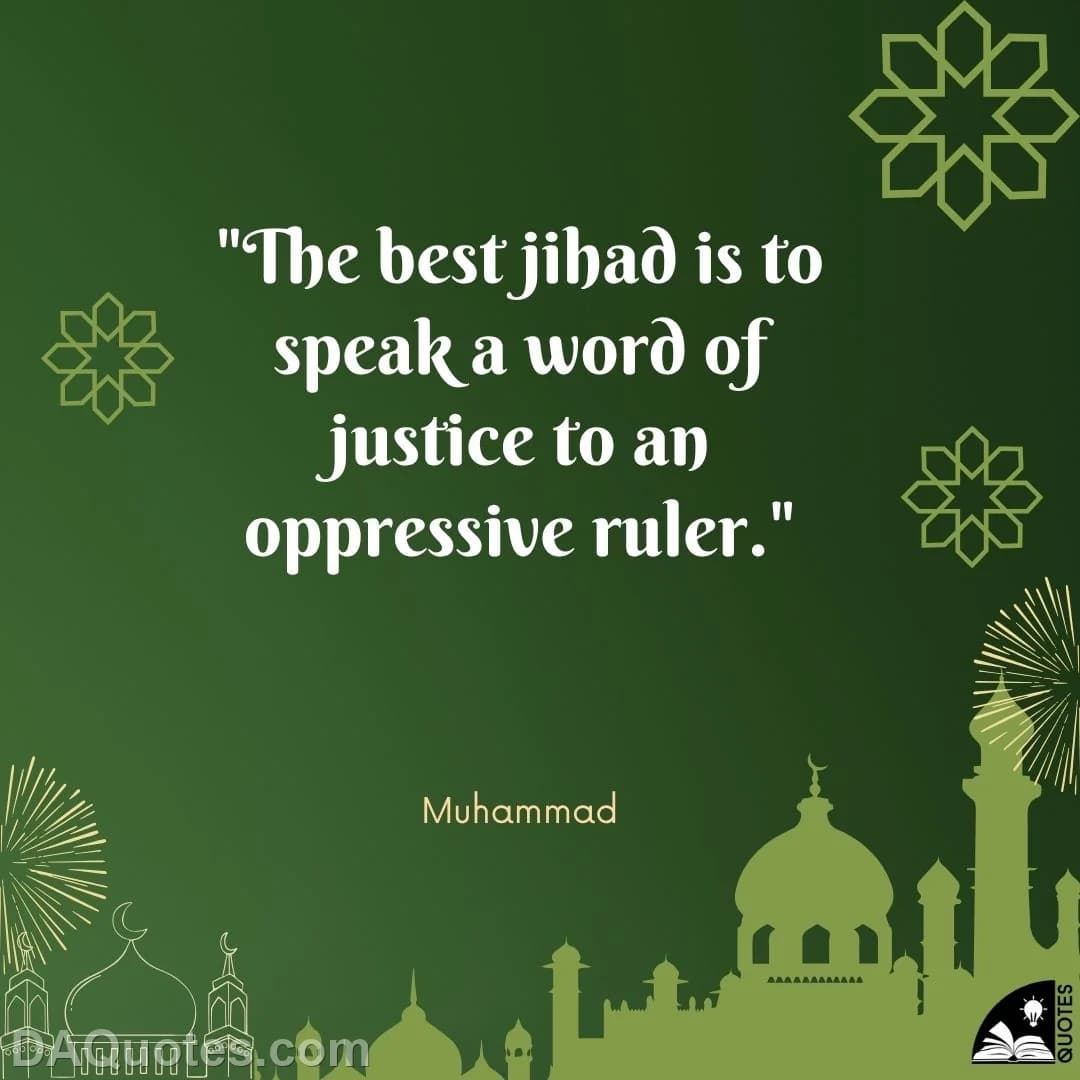 muhammad Quotes Islamic,Jihad,Rulers