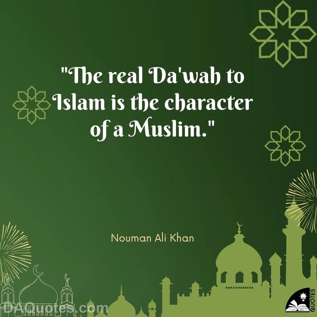 nouman ali khan Quotes Islam