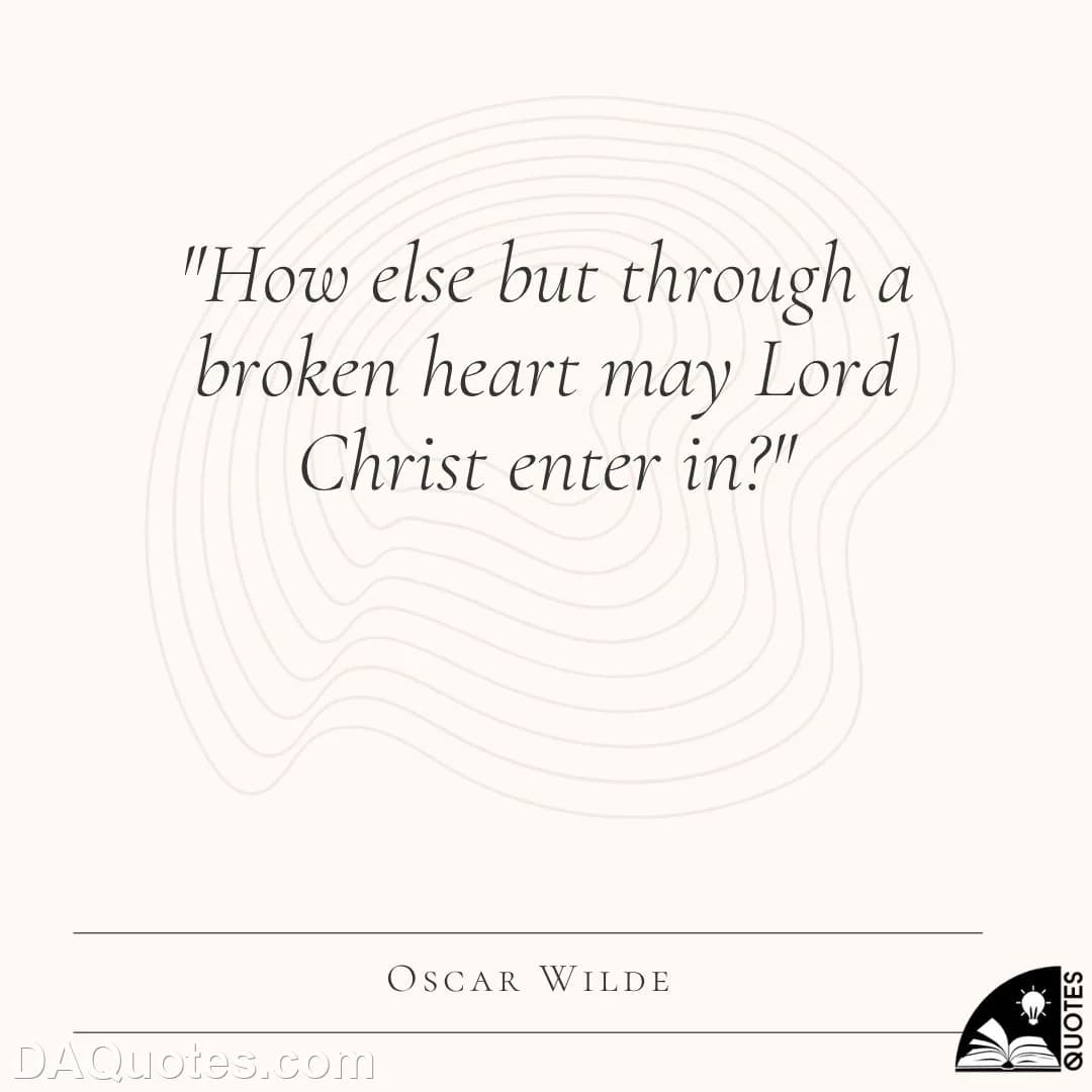oscar wilde Quotes Sad,Broken,Sin