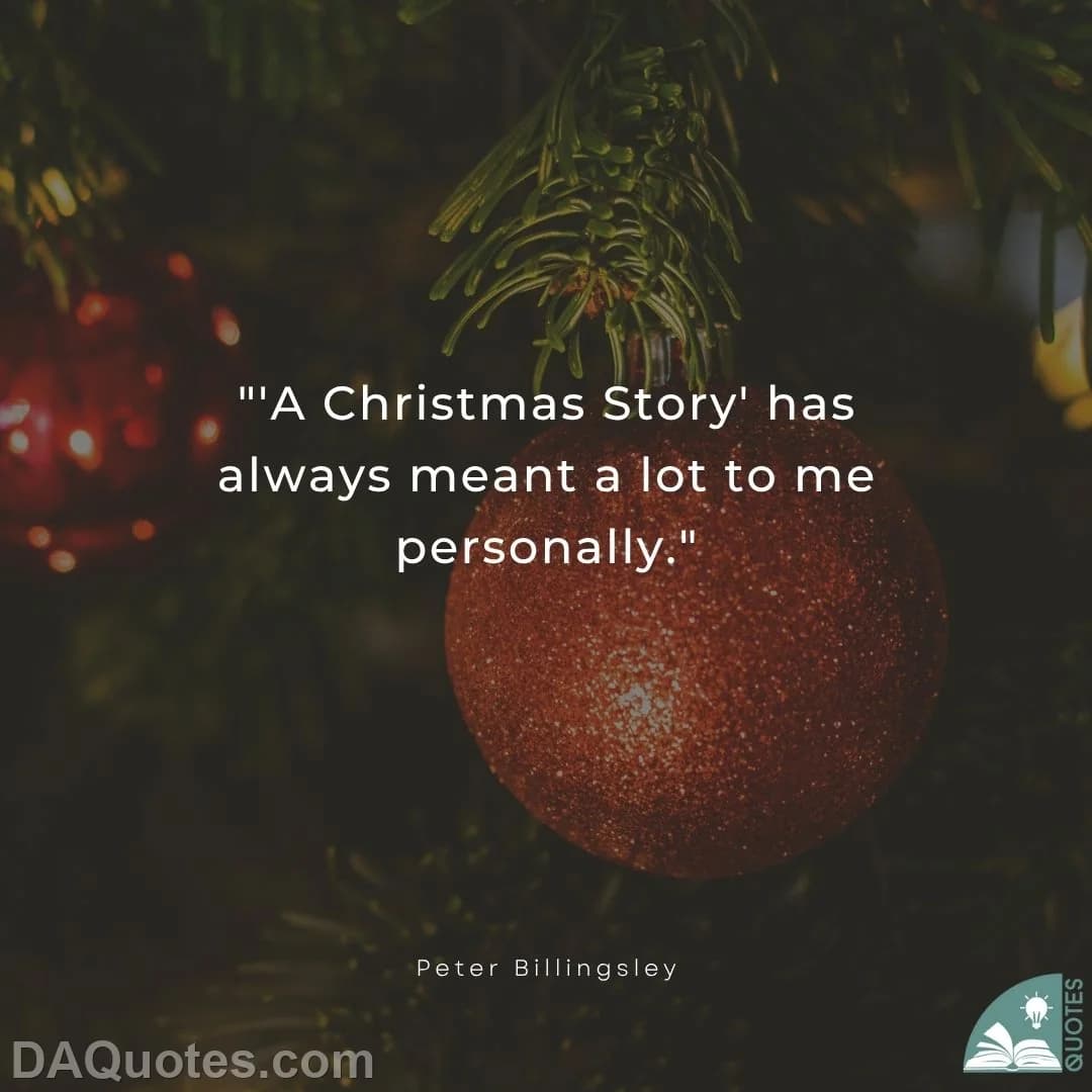 peter billingsley Quotes Christmas
