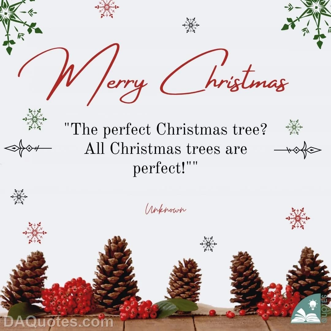unknown Quotes Christmas Tree